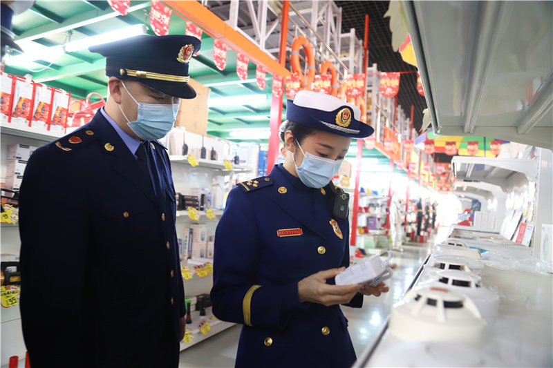 石家庄裕华区开展“3·15”消防产品专项检查 严守防火门质量关